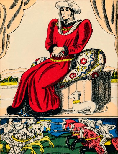 Henrik VI, konge af England fra 1422-1461 og 1470-1471, 1932 af Rosalind Thornycroft