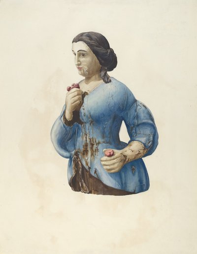 Galionsfigur af Rosamond P. Gray