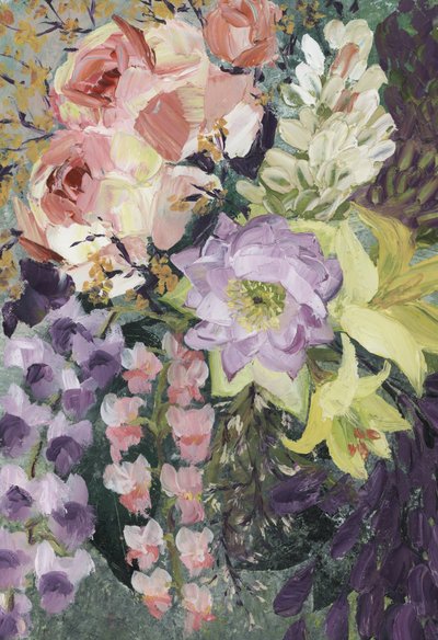 Farverige blomster i haven af Rosana Laiz Blursbyai