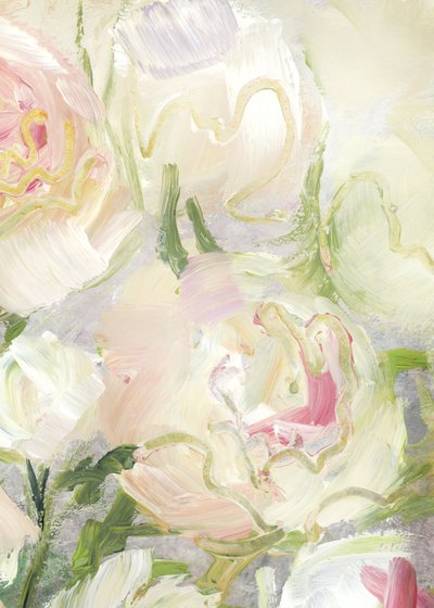 Cremede lyserøde blomster af Rosana Laiz Blursbyai