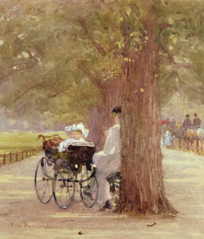 A Rest in Rotten Row, 1892 af Rose Maynard Barton