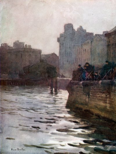 Old River-Wall, Chelsea af Rose Maynard Barton