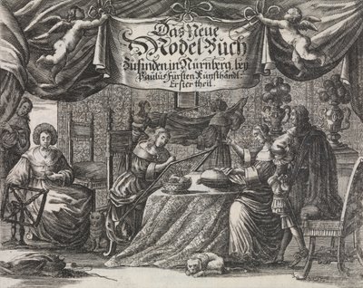 Den nye modelbog. . .Første del, ca. 1660. af Rosina Helena Fürst