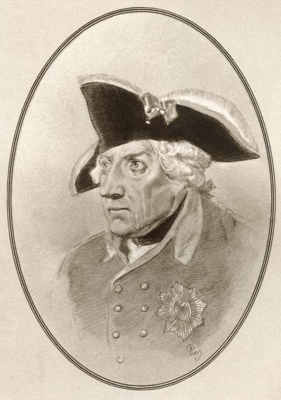 Frederik II, fra levende biografier om berømte herskere. af Ross Gordon