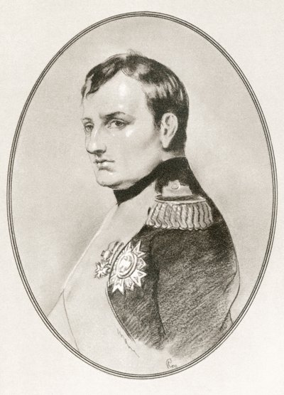 Napoleon Bonaparte, fra Living Biography of Famous Rulers. af Ross Gordon