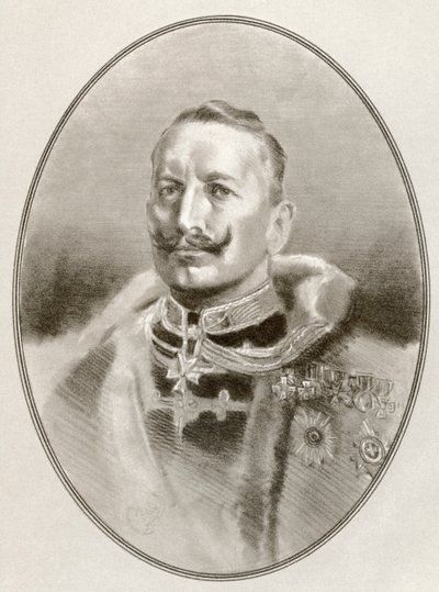 Wilhelm II, fra levende biografier om berømte herskere. af Ross Gordon