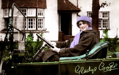 Gladys Cooper 1888-1971, engelsk skuespillerinde, begyndelsen af det 20. århundrede. af Rotary Photo
