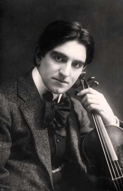 Rohan Clensy, irsk violinist, 1907. af Rotary Photo