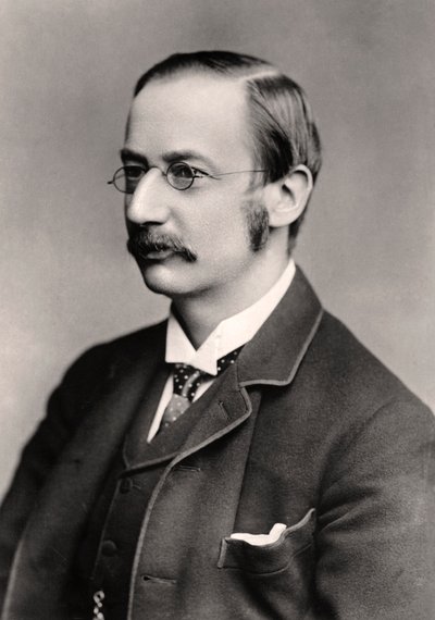 Sir Frederick Bridge 1844-1924, engelsk komponist, 1907. af Rotary Photo