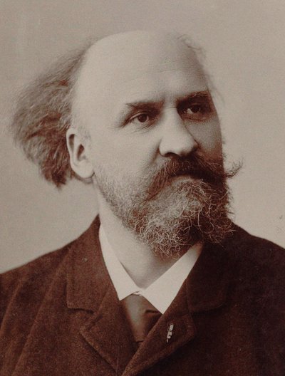 Portræt af komponisten Charles Lenepveu 1840-1910, 1891. af Rouen . Photo studio J. Fontaine