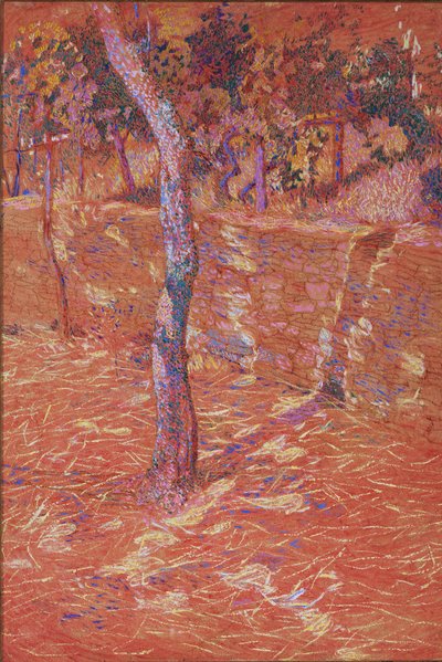 Træ og mur, 1905-06 af Rubaldo Merello