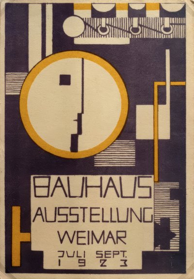 Bauhaus-udstilling Weimar juli-september 1923 af Rudolf Baschant