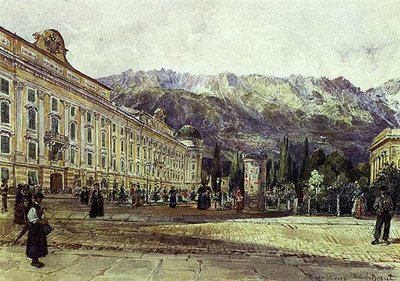 Slot, Innsbruck af Rudolf Bernt