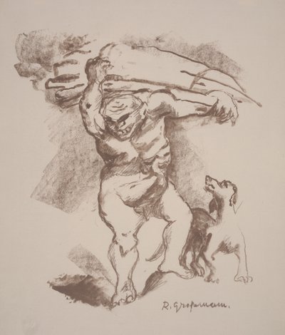 Caliban II af Rudolf Grossmann