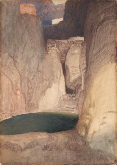 Bergsee af Rudolf Jettmar