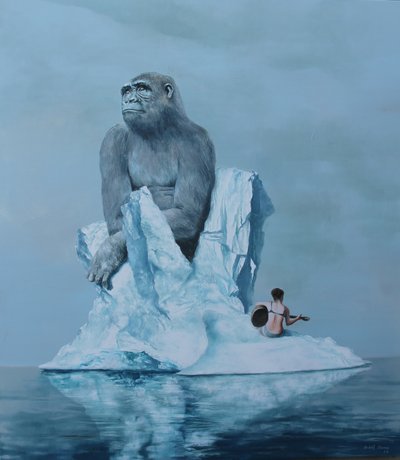 Gorilla på isbjerget – en serenade af Rudolf Kosow