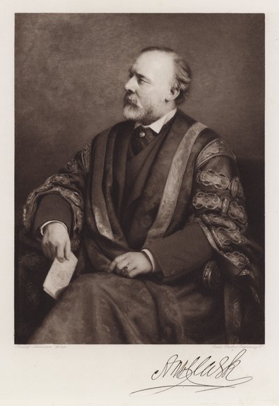 Sir Andrew Clark (litho) af Rudolf Lehmann