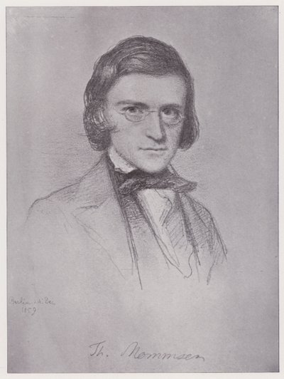 Theodore Mummsen (Litho) af Rudolf Lehmann