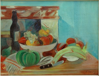 Stilleben med frugter af Rudolf Levy