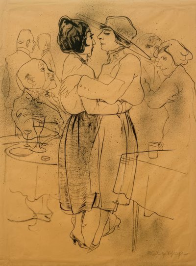 I dansesalen af Rudolf Schlichter