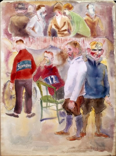 Seksdagesløb af Rudolf Schlichter