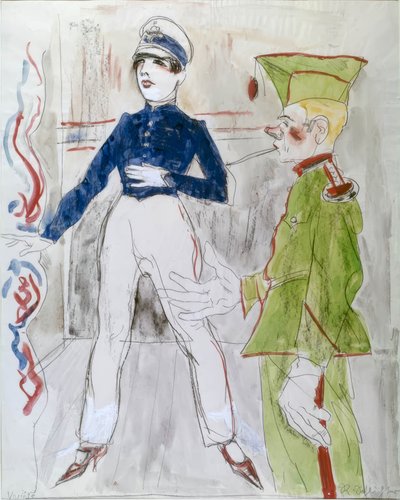 varieté af Rudolf Schlichter