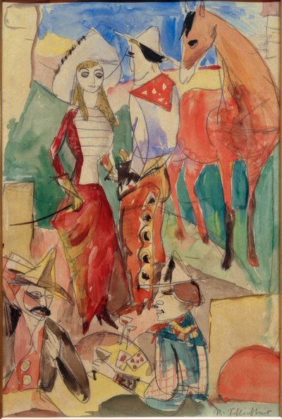 Det vilde vesten af Rudolf Schlichter