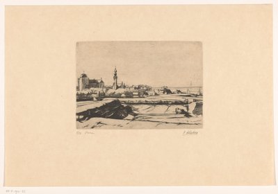 Veere (original titel på objekt) af Rudolf Schönberg (signed by artist)