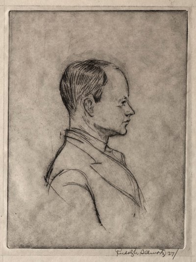 Portræt. af Rudolf Schwartz