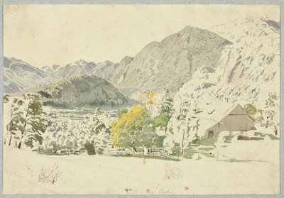 Schmolnau i nærheden af Ischl af Rudolf von Alt