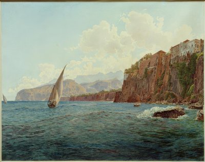 Sorrento / Sorrento (Campania, Italien). af Rudolf von Alt