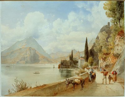 Varenna (Lombardia, Italien). af Rudolf von Alt