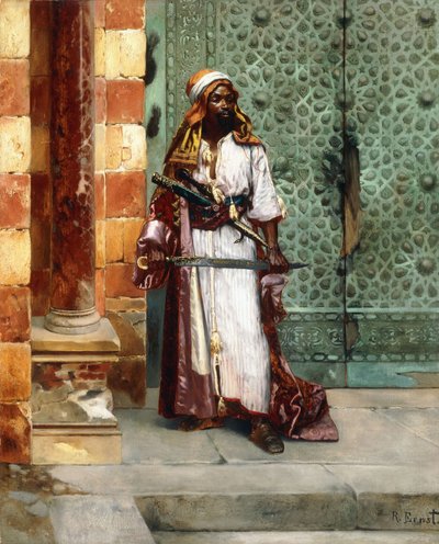Stående vagt, af Rudolphe Ernst