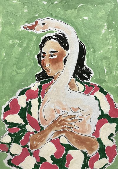 Kvinden og gåsen af Rushati Chowdhury