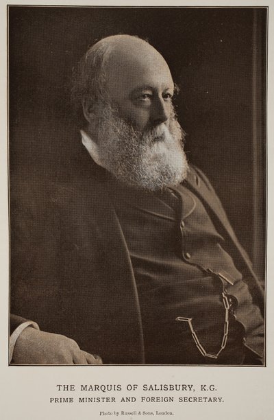Der Marquis von Salisbury, K. G. von Russell & Sons Photography