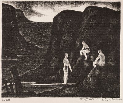 De badende af Russell T. Limbach
