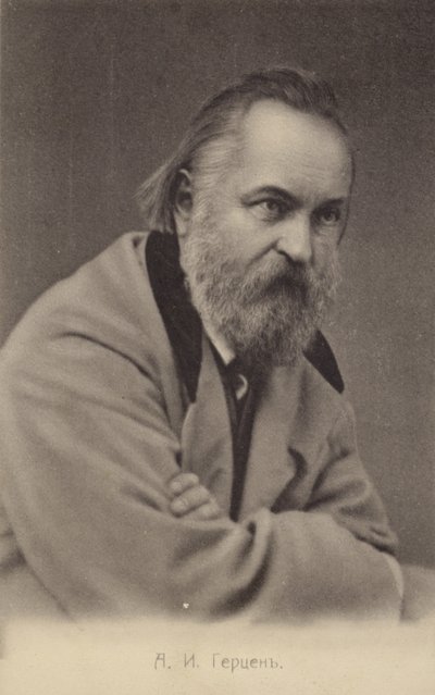 Alexander Herzen (1812-1870), russisk forfatter og tænker af Russian Photographer