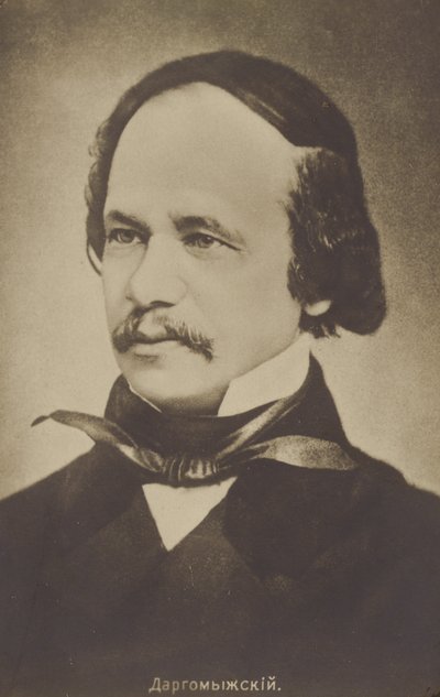 Alexander Sergeyevich Dargomizhsky, russisk komponist (1813-1869) af Russian Photographer