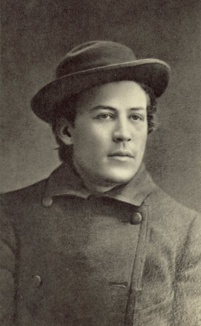 Anton Tjekhov, russisk dramatiker, Moskva, 1883 af Russian Photographer