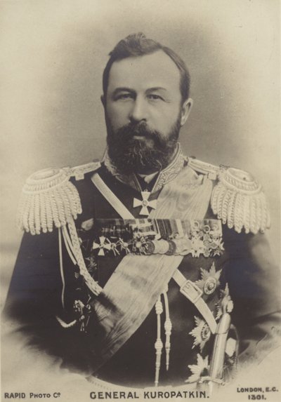 General Kuropatkin af Russian Photographer