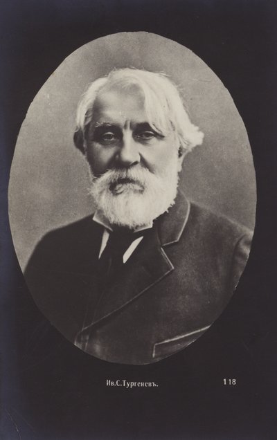 Ivan Turgenev (1818-1883), russisk forfatter, novelleforfatter og dramatiker af Russian Photographer