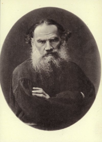 L N Tolstoi, Moskva af Russian Photographer