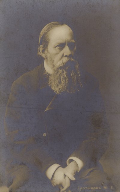 Mikhail Saltykov-Shchedrin, russisk forfatter og satiriker af Russian Photographer