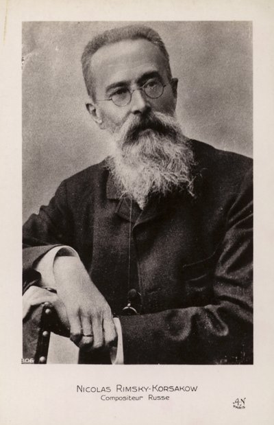Nkolai Rimskij-Korsakov, russisk komponist af Russian Photographer