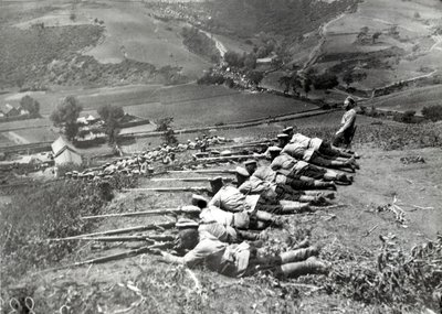 Russiske tropper under den russisk-japanske krig, 1904 af Russian Photographer