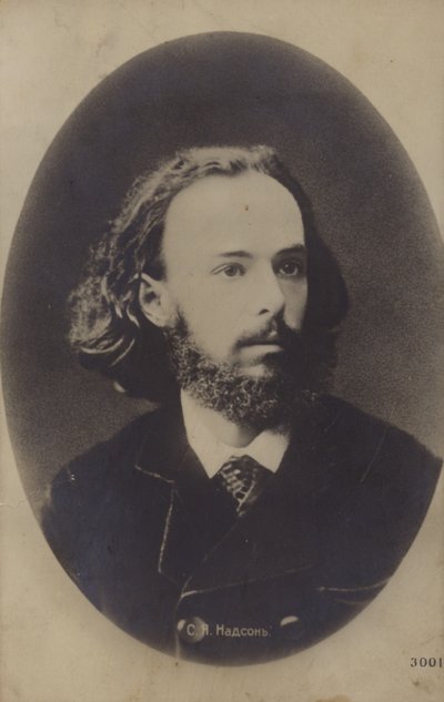Semyon Nadson, russisk digter af Russian Photographer
