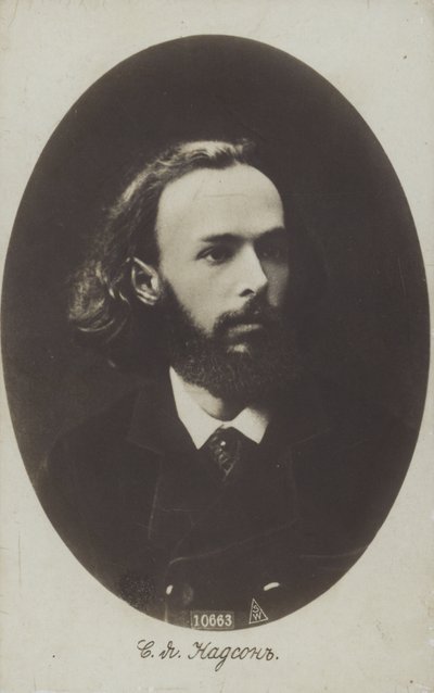 Semyon Nadson, russisk digter af Russian Photographer