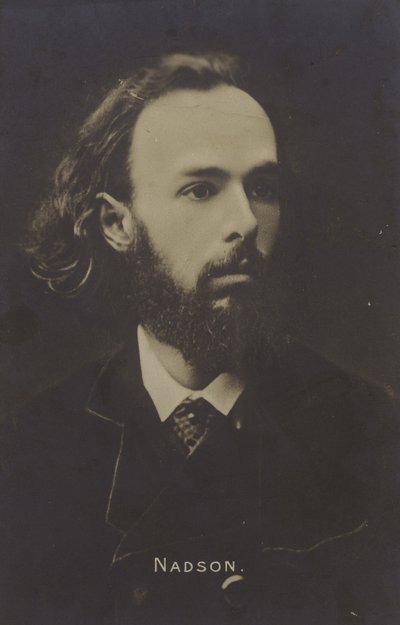 Semyon Nadson, russisk digter af Russian Photographer