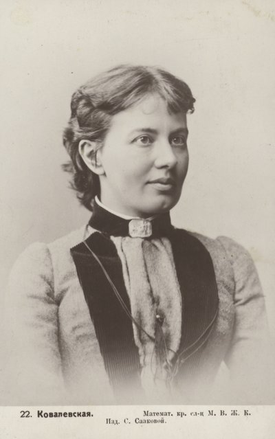 Sofia Kovalevskaya, russisk matematiker af Russian Photographer