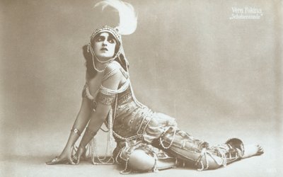 Vera Fokina i Scheherazade af Russian Photographer